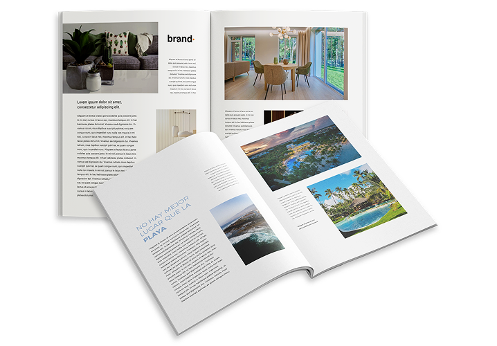 Project brochures and catalogs