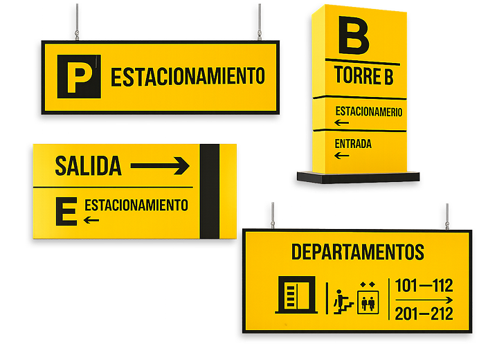Signage and supporting graphic materials